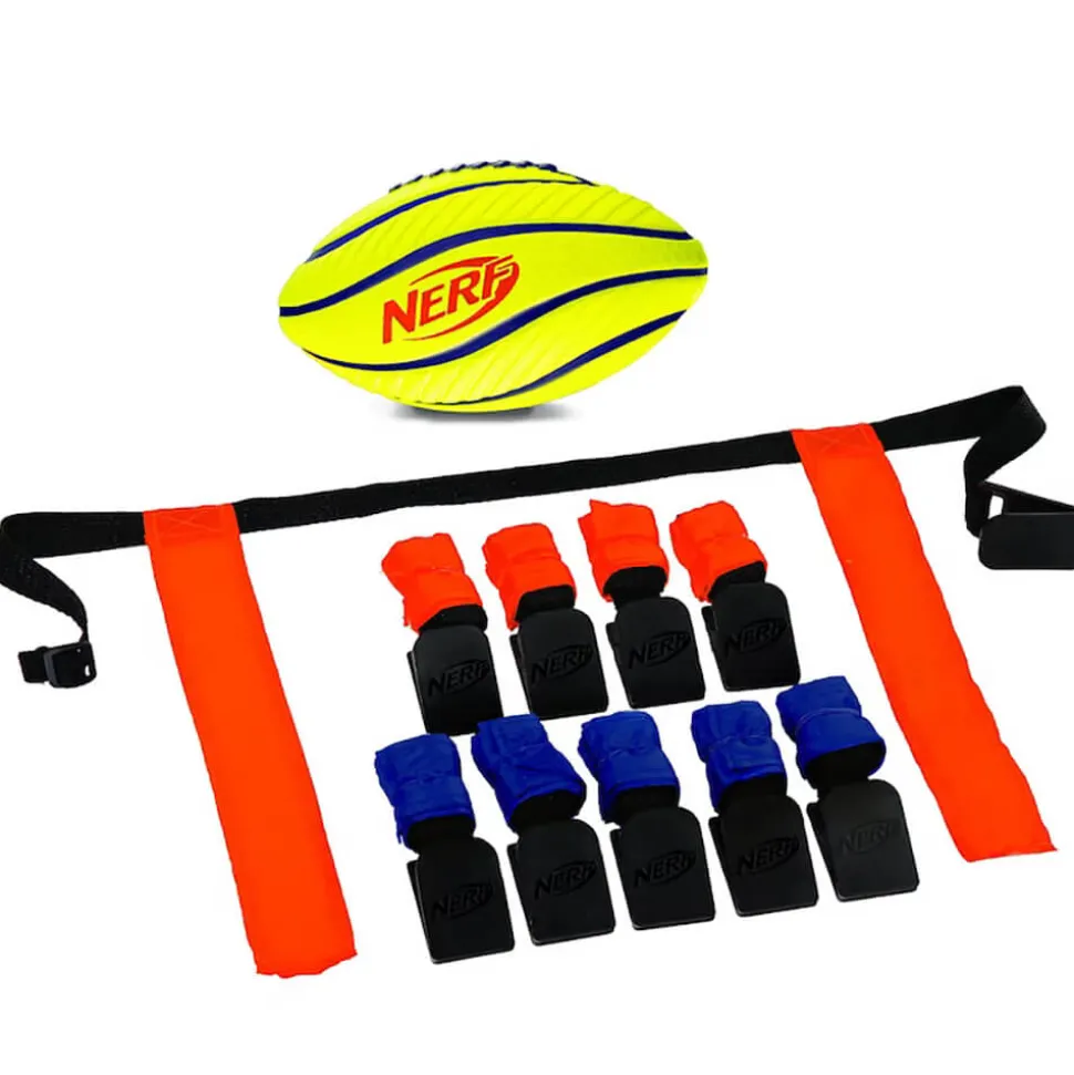 NERF 10 Player Flag Football Set