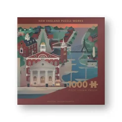 New England Puzzle Works Boston, Massachusetts 1000 Piece Jigsaw Puzzl