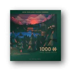 New England Puzzle Works All the Fall Feels 1000 Piece Jigsaw Puzzle