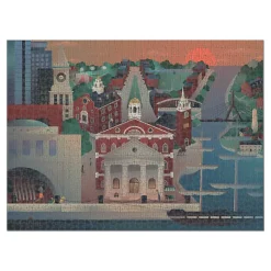 New England Puzzle Works Boston, Massachusetts 1000 Piece Jigsaw Puzzl