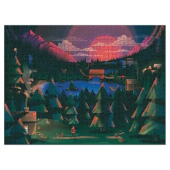 New England Puzzle Works All the Fall Feels 1000 Piece Jigsaw Puzzle