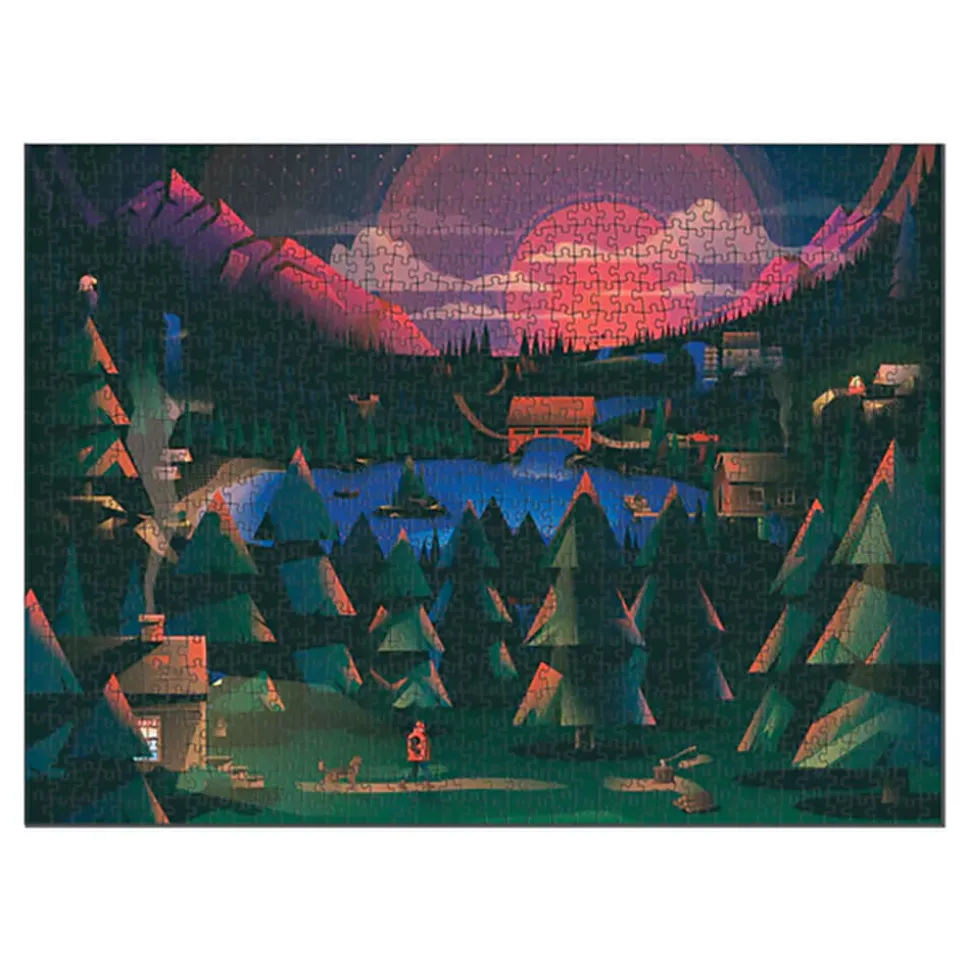 New England Puzzle Works All the Fall Feels 1000 Piece Jigsaw Puzzle