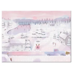 New England Puzzle Works Winter's Wonders 1000 Piece Jigsaw Puzzle
