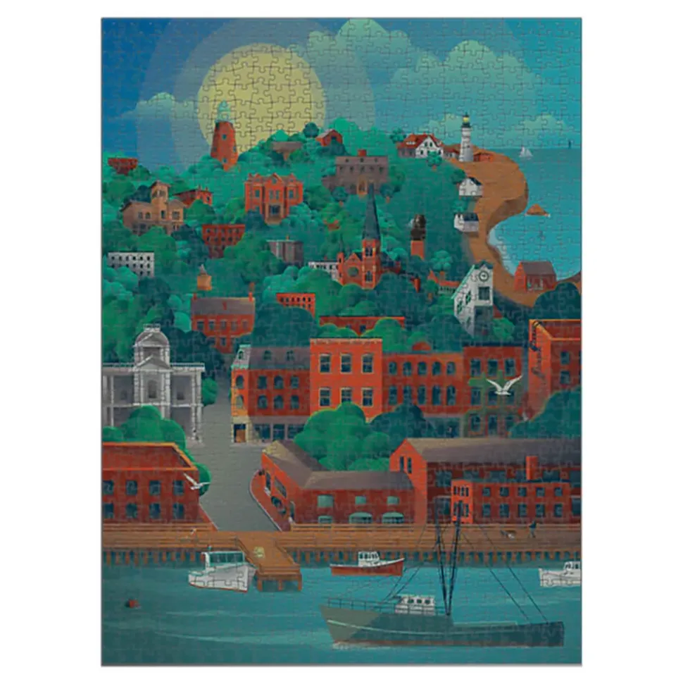 New England Puzzle Works Portland, Maine 1000 Piece Jigsaw Puzzle