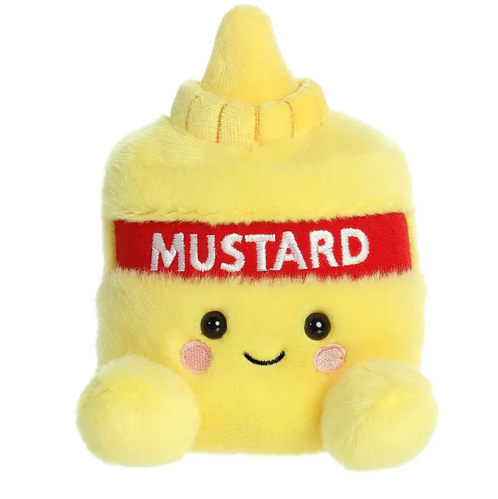 Palm Pals Newton Mustard 5" Stuffed Animal