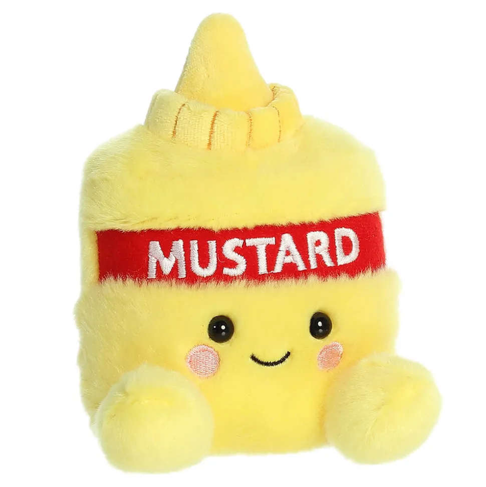 Palm Pals Newton Mustard 5" Stuffed Animal