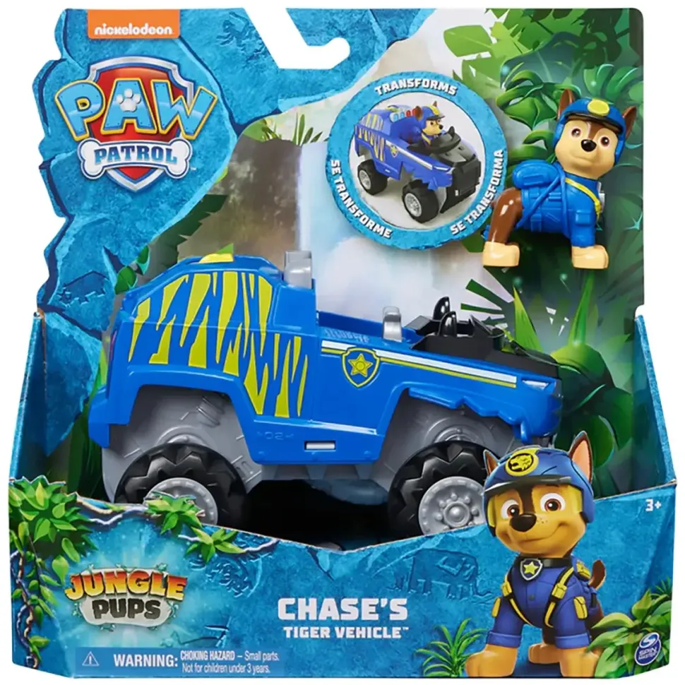 PAW Patrol Jungle Pups Chase's Tiger Vehicle