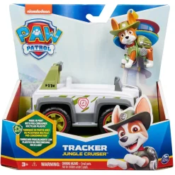 PAW Patrol Tracker and Jungle Cruiser Figure Set