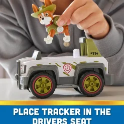 PAW Patrol Tracker and Jungle Cruiser Figure Set
