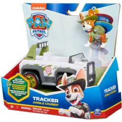 PAW Patrol Tracker and Jungle Cruiser Figure Set