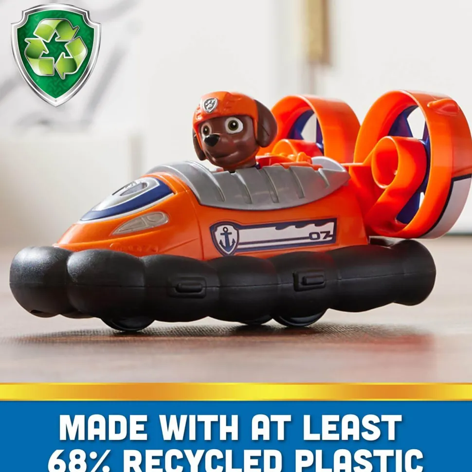 PAW Patrol Zuma and Hovercraft Figure Set