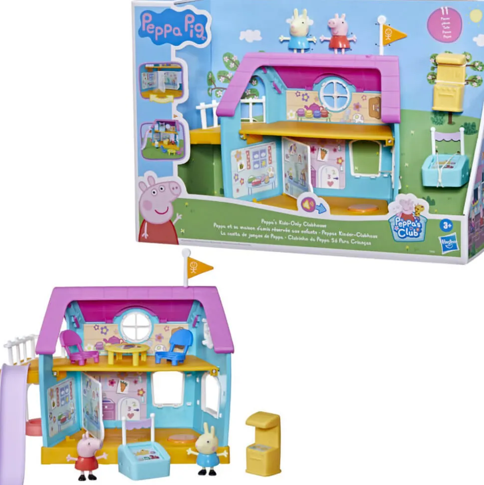 Peppa’s Club Peppa’s Kids-Only Clubhouse Playset
