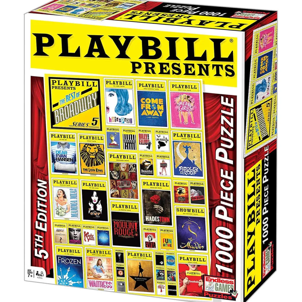 PLAYBILL Broadway Cover 1000 Piece Jigsaw Puzzle