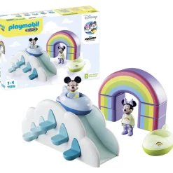 PLAYMOBIL 1.2.3&Disney: Mickey's&Minnie's Cloud Home