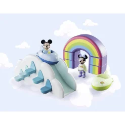 PLAYMOBIL 1.2.3&Disney: Mickey's&Minnie's Cloud Home