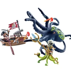 Playmobil Pirates Battle with the Giant Octopus Playset 71419