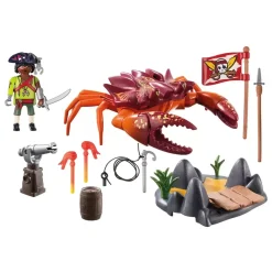 Playmobil Pirates Battle Against the Giant Crab Playset 71532