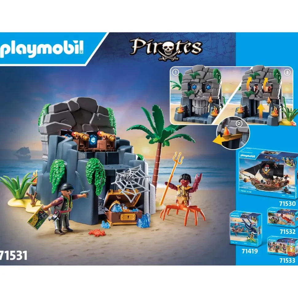 Playmobil Pirates Skull Island Playset 71531