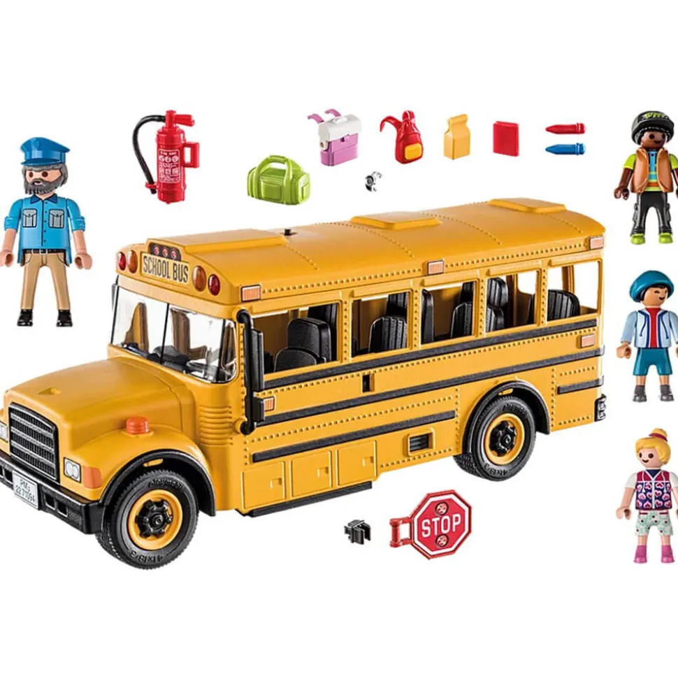 PLAYMOBIL Vehicles School Bus Playset (70983)