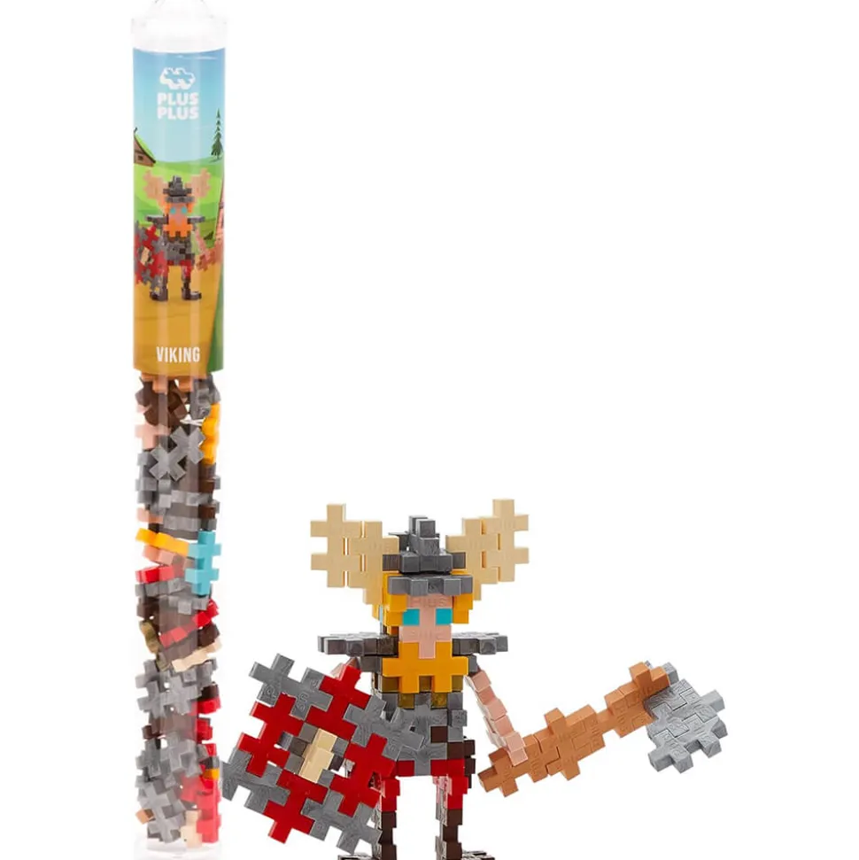Plus-Plus Tube 70 Piece Viking Set