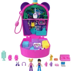 Polly Pocket Bubble Tea Panda Compact Playset