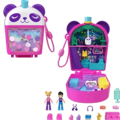 Polly Pocket Bubble Tea Panda Compact Playset