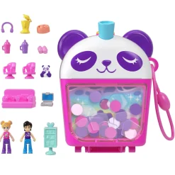 Polly Pocket Bubble Tea Panda Compact Playset