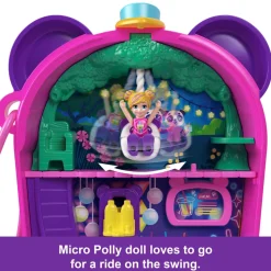 Polly Pocket Bubble Tea Panda Compact Playset