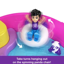 Polly Pocket Bubble Tea Panda Compact Playset