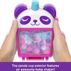 Polly Pocket Bubble Tea Panda Compact Playset