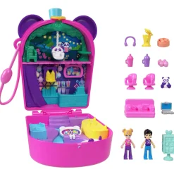 Polly Pocket Bubble Tea Panda Compact Playset