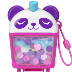 Polly Pocket Bubble Tea Panda Compact Playset