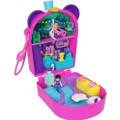 Polly Pocket Bubble Tea Panda Compact Playset