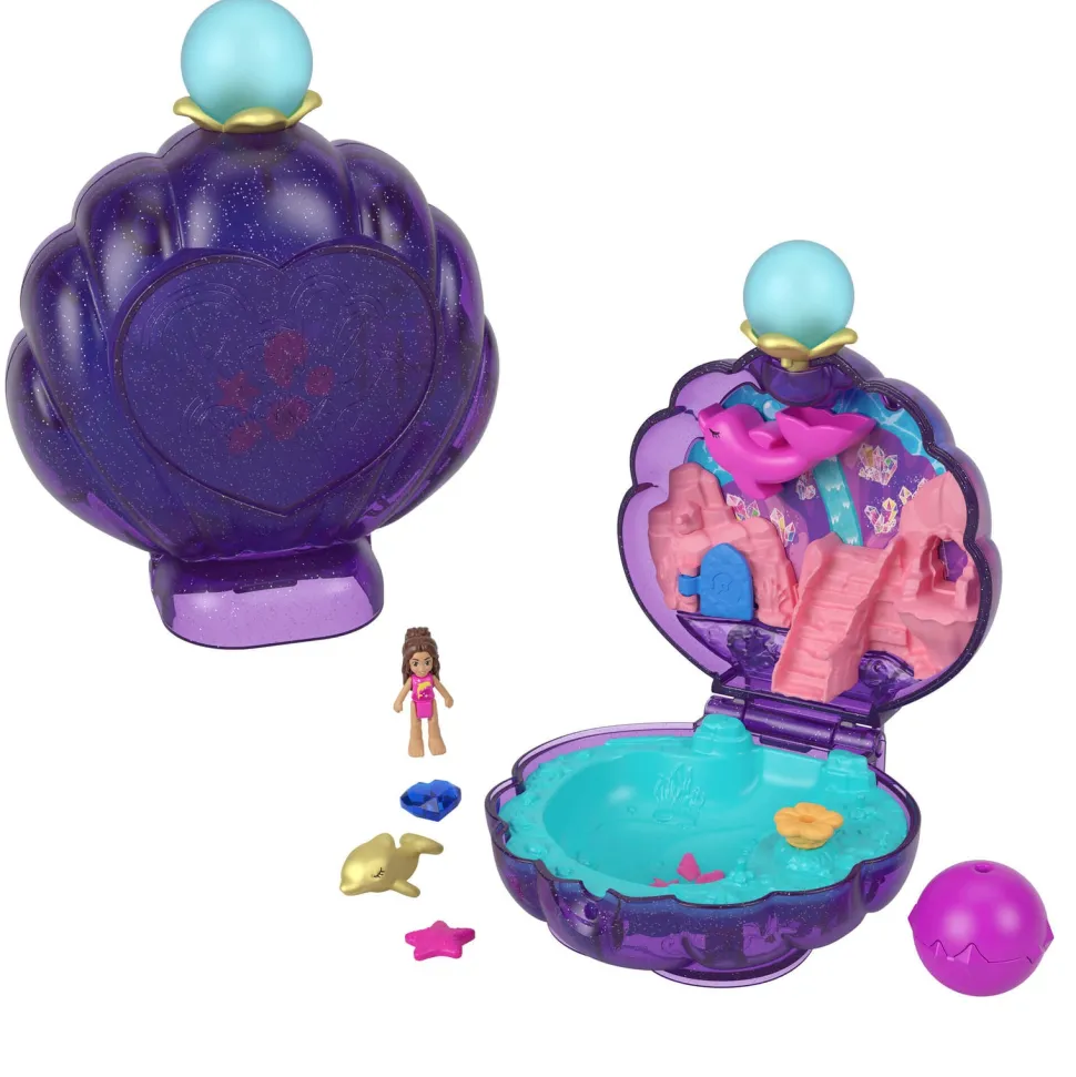 Polly Pocket Sparkle Cove Adventure Compact Playset