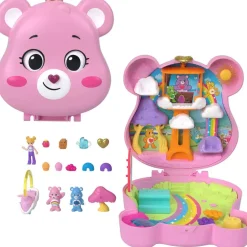 Polly Pocket X Care Bears Dolls&Playset