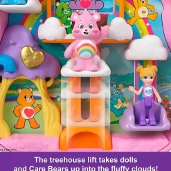 Polly Pocket X Care Bears Dolls&Playset