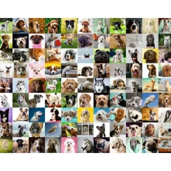 Ravensburger 99 Lovable Dogs 750 Piece Large Format Jigsaw Puzzle