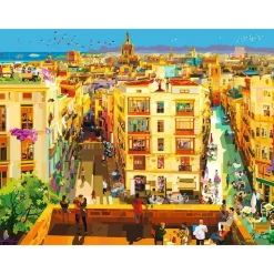 Ravensburger Dining in Valencia 1500 Piece Jigsaw Puzzle