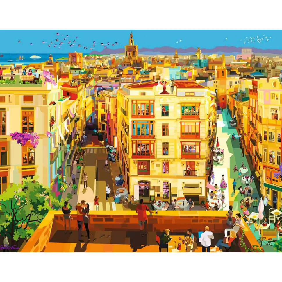 Ravensburger Dining in Valencia 1500 Piece Jigsaw Puzzle