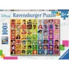 Ravensburger Disney Color Palette XXL 100 piece Jigsaw Puzzle