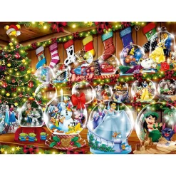 Ravensburger Disney Pixar Snow Globes Seasonal 1000 Piece Puzzle