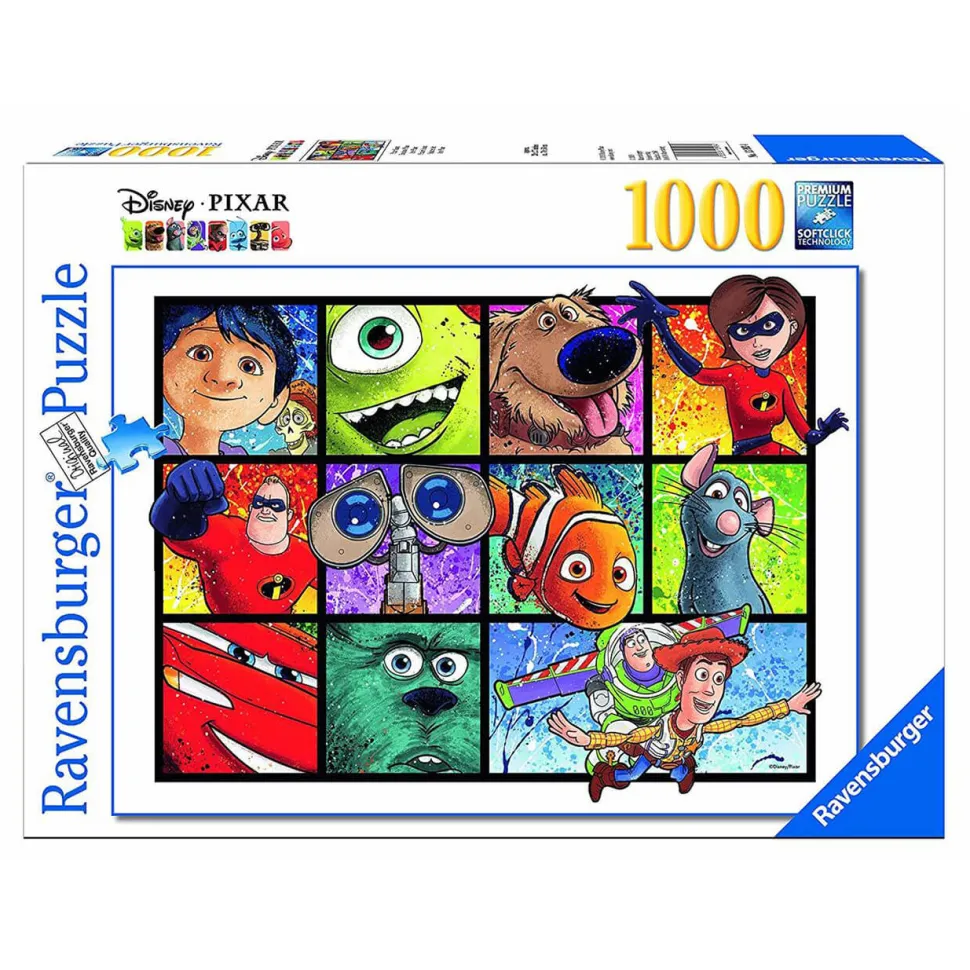 Ravensburger Disney-Pixar Splatter Art Puzzle