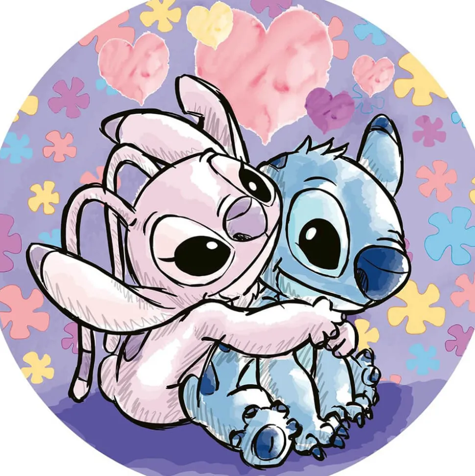 Ravensburger Disney's Stitch Circular 500 Piece Jigsaw Puzzle