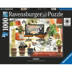 Ravensburger Eames Classic Designs 1000 Piece Jigsaw Puzzle