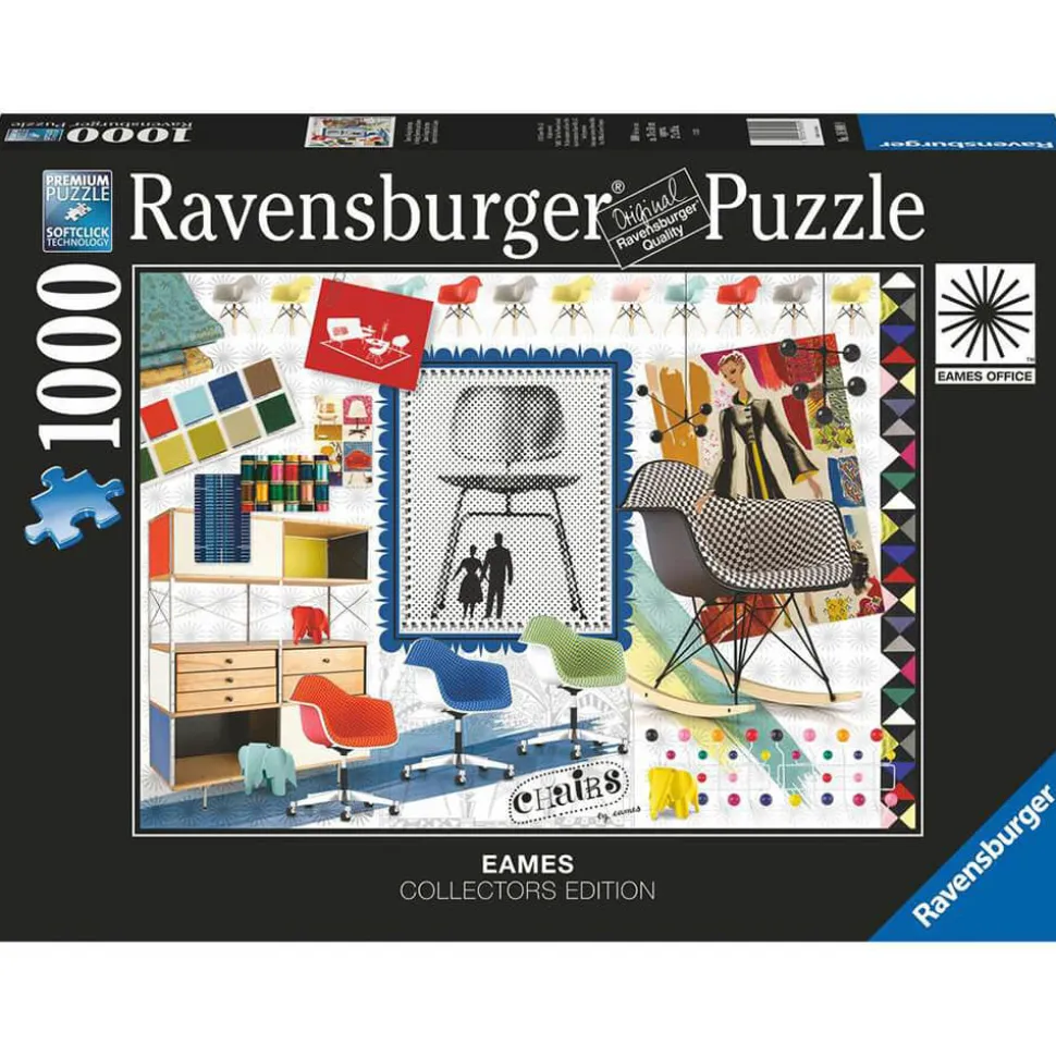 Ravensburger Eames Design Spectrum 1000 Piece Jigsaw Puzzle