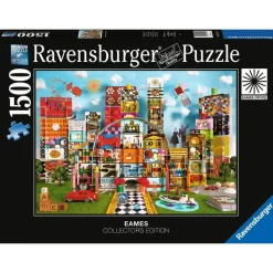 Ravensburger Eames House of Cards Fantasy 1500 Piece Puzzle