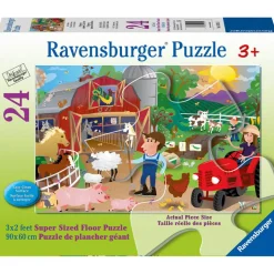Ravensburger Farm Mania 24pc Floor Puzzle
