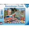 Ravensburger Fire Truck Rescue 100 Piece Jigsaw Puzzle