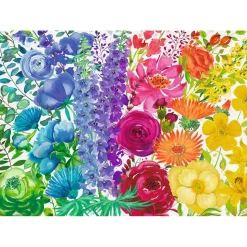 Ravensburger Floral Rainbow 300 Piece Large Format Jigsaw Puzzle