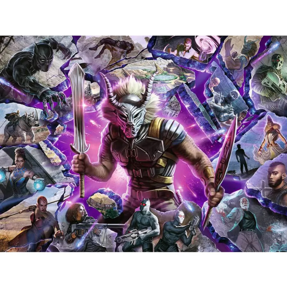 Ravensburger Marvel Villainous: Killmonger 1000 Piece Puzzle